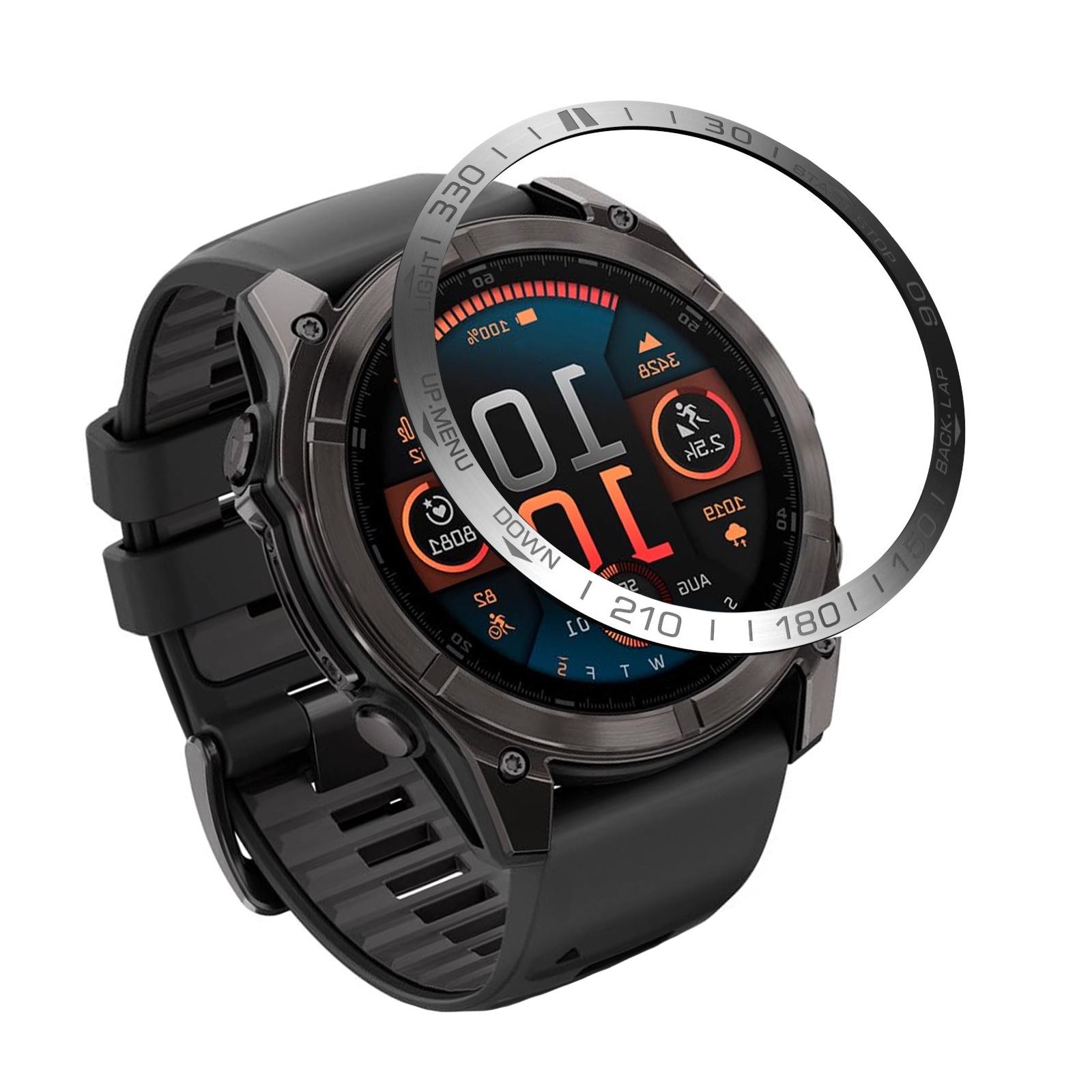 Умные часы Металлическая рамка для Garmin Fenix 7 7S 7X Epix Gen 2 8 47мм 51мм Стальной корпус Защитное кольцо-бампер Запасные аксессуары For Fenix 7 Pro