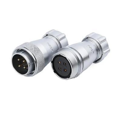 WEIPU WS28 TP+ZP Waterproof Connector Electrical Industrial Circular Wire Cable Adapter 2 3 4 7 8 9 10 12 16 17 20 24 26 35Pin