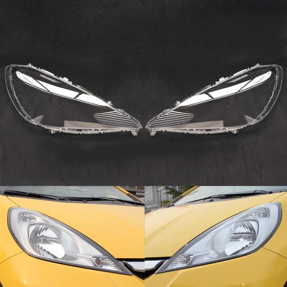 

Для Honda Fit Jazz Hatchback 2011~2013 Лінза Фари Автомобільна Кришка Фари Заміна Автомобільного Світлового Скла Автоматичний Корпус 2 pcs Left and Right