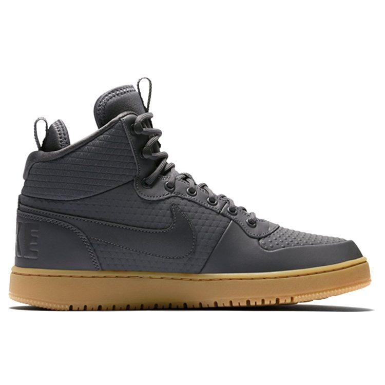 Nike Court Borough Mid Χειμερινό Σκούρο Γκρι AA0547-001