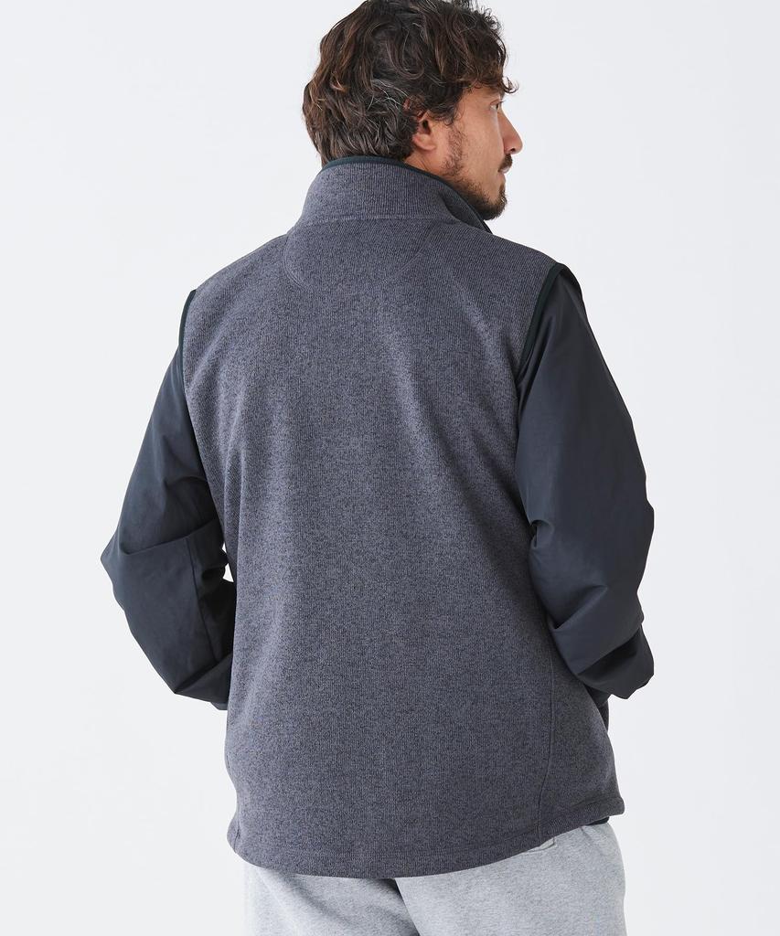 LL Bean Sweater Fleece US Fit Size Charcoal Gray 1000004843 L.L.Bean Men's Vest, Regular, Medium, Heather,