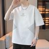 JIAOXIU Men's Ice Silk Short Sleeve T-Shirt