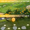 Solar Lawn Light Dog Paw Footprints Stairs Light Outdoor Waterproof Balcony Garden Fence Landscape Decoration Solar Powered Lamp