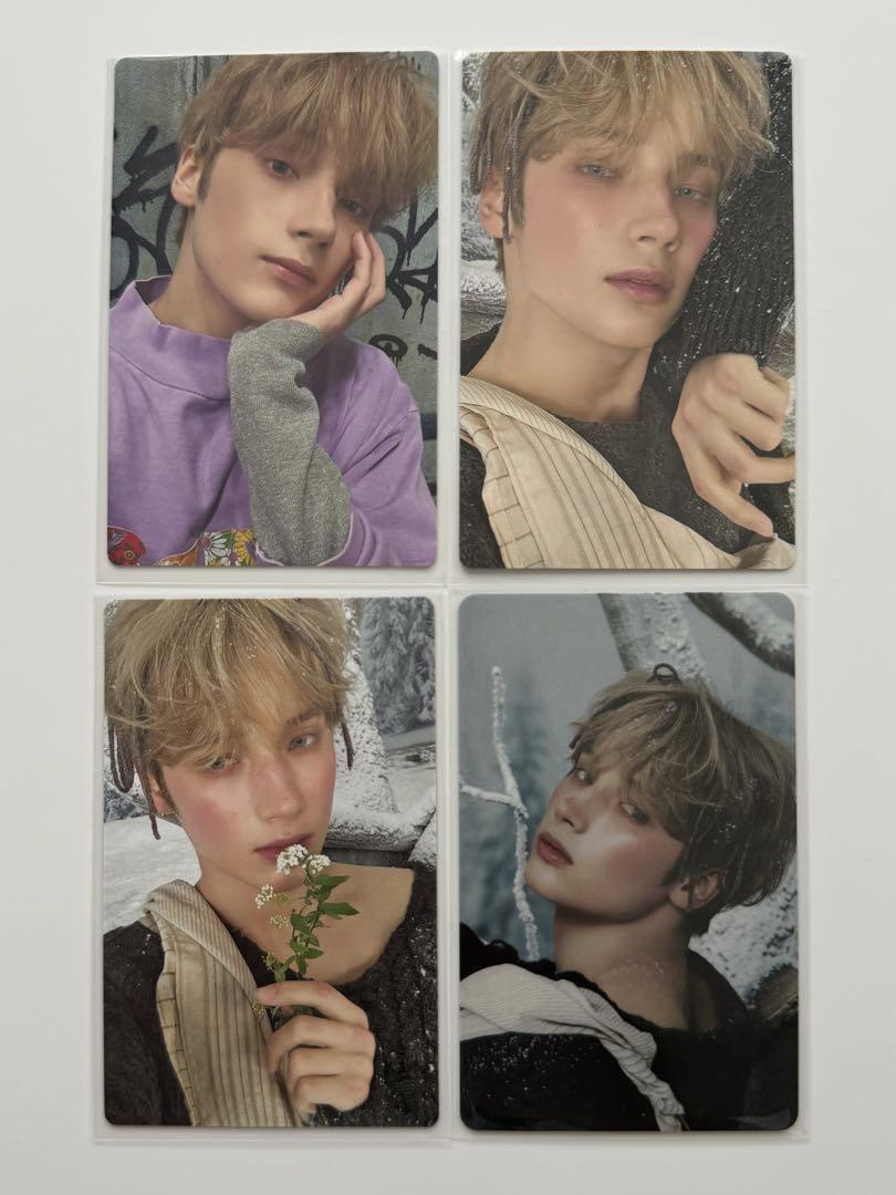 

[USED] TXT Hueningkai Oath Trading Card Set of 4