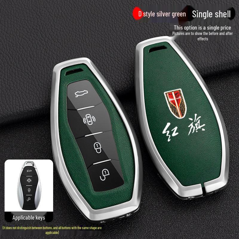 2023 Hongqi H5/H6/HS5 Men's Key Case for HS3 & HQ9 with EQM5 High-End Shell