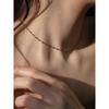 Women's Japanese and Korean-Style Simple Stainless Steel Accessories Necklace