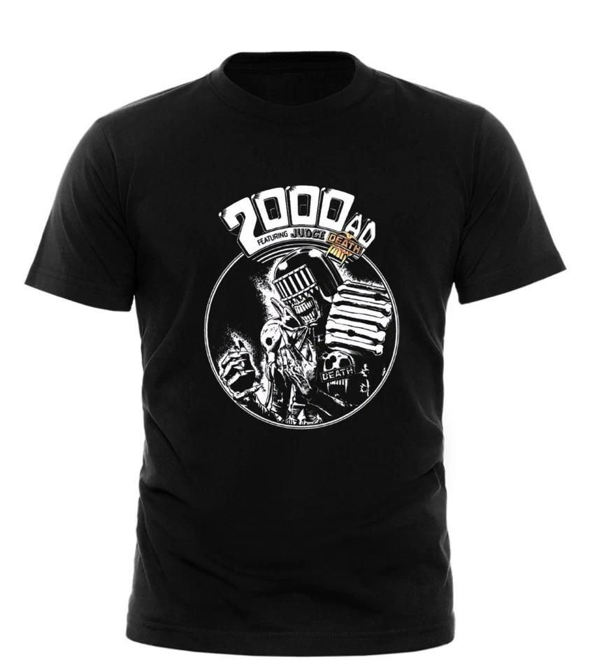 Judge DEATH Dredd Deaths Head Comic Icon DC T Shirt Marvel Retro Dark Horse