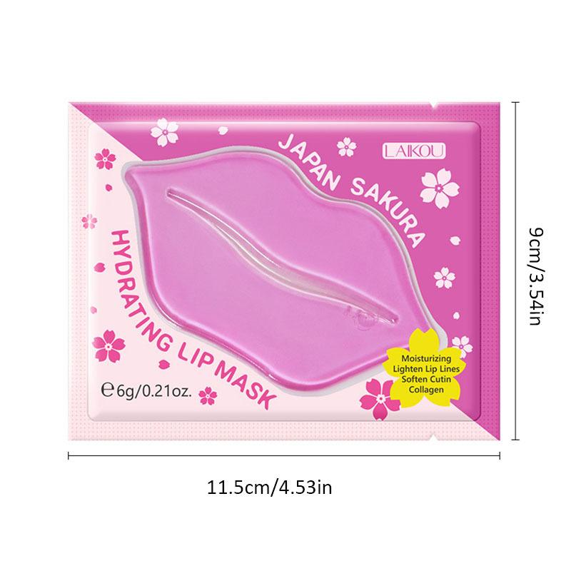 1 st/10 st/20 st/30 st Cherry Blossom läppmask Närande och återfuktande läppar Läppvård