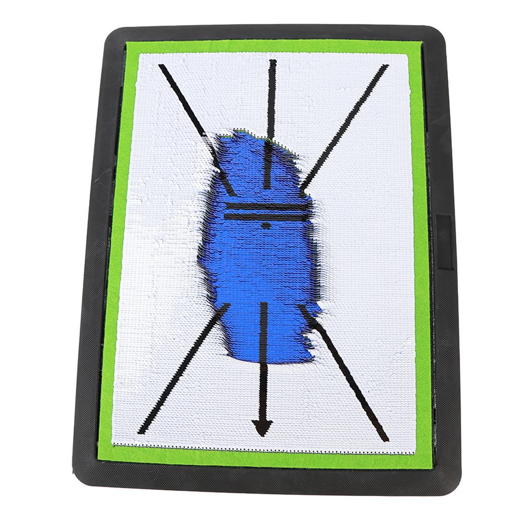 Golf Training Mat Track Pad Anti Slip Rubber Sole Track Pad for Indoor Outdoor Golf Pavilion