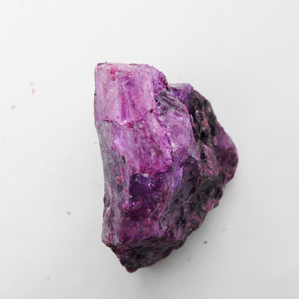 Natural Purple Sapphire Loose Gemstone Rough 379.50 Ct Uncut Raw September Birthday Birthstone