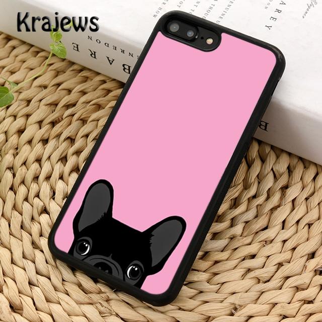 Krajews Französische Bulldogge Hund Mops Weiche Handyhülle Cover Für iPhone 14 6s 7 8 plus XR XS 11 12 13 pro max Samsung S21 S22ultra Plus