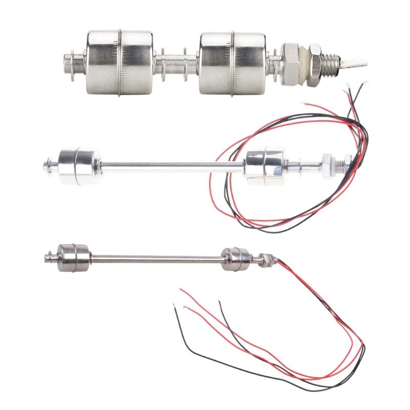 Stainless Steel Double Ball Float Switcher  Automatic Liquid Level Sensors For Water Tank Pump  Liquid Level Sensors