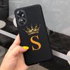 For Oppo A17 Case CPH2477 Luxury Letters Cover Soft Silicone Phone Case For Oppo A17K A 17 OppoA17 Back Cover 6.56'' Fundas Capa