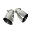 1PCS Universal Stainless Steel Universal Automobile Exhaust Pipe Exhaust Muffler Pipeline Welded Pipe Multiple Sizes Exhaust