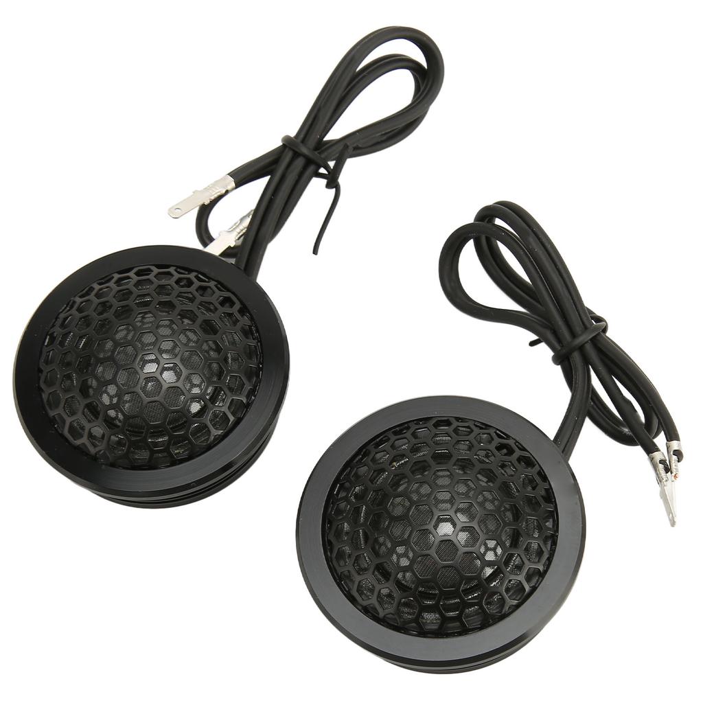 2 stk 150W Dome Diskant 2-veis System Metall Aluminium Kompakt Dome o Diskant Bilhøyttaler