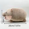 Cute Moo Deng Plush Toy Around Hippopotamus Bouncing Pig Dwarf Hippopotamus Birthday Gift Toys for Kids Home Decor