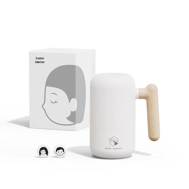 Zaowuji Yuansu Stainless Steel Office Cup