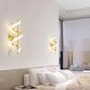 Modern Minimalist LED Spiral Wall Light - Warm Soft Bedroom Decor & Aisle Illumination