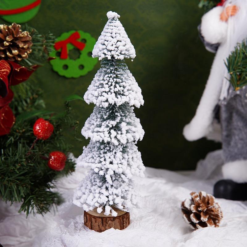 Weihnachtsdekoration Zubehör Zeder Mini-Weihnachtsbaum Schreibtisch-Ornament Kleiner Zedernbaum Weihnachtsbaum 2026 Neujahrsgeschenke