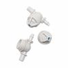 7,5mm Gartenbrause-Verbinder Leckverhinderungsventil Landwirtschaft Garten Rasen Bewässerungsschlauch-Fittings 4/7mm Schlauch 100 Stück