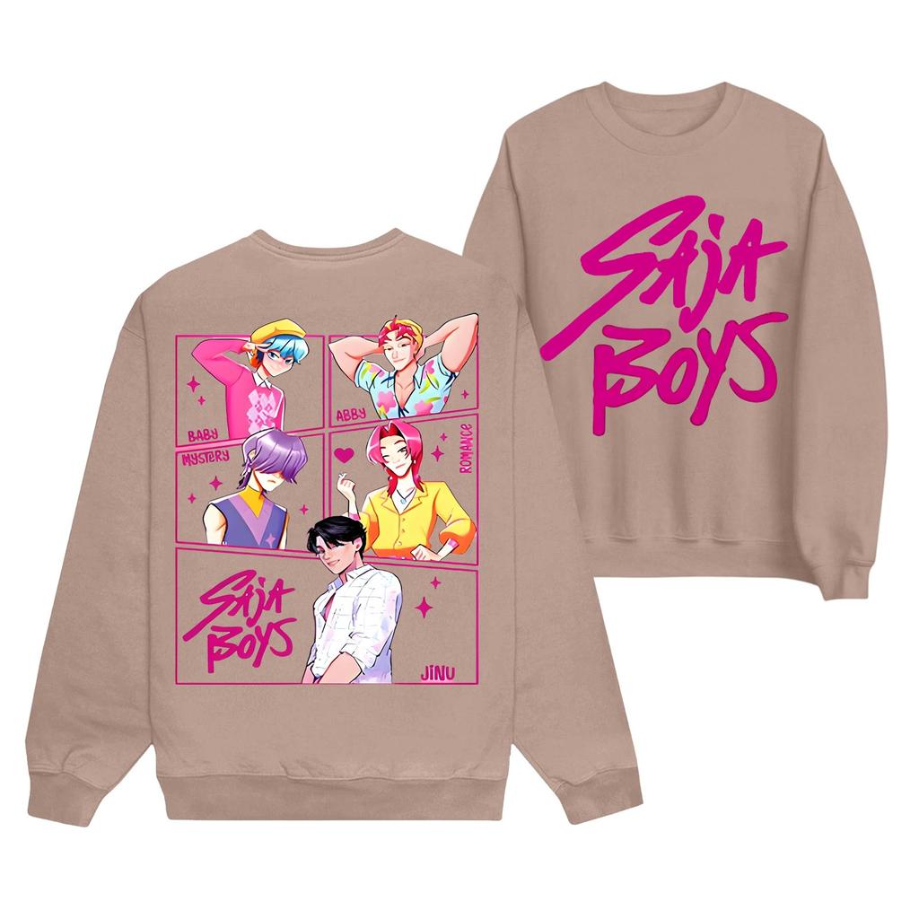 Women's Fashion Casual Print Casual Long Sleeve Round Neck Sweatshirt Top