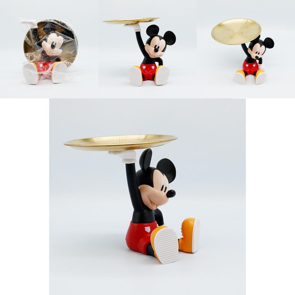 Mickey Mouse Pvc Key Holder Tray With Assembly For Home Entryway Decor And Storage