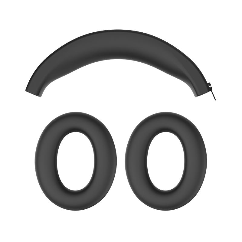 Suitable for Edifier WH950NB Active Noise Cancelling Wireless Headphones Ear muffs / zipper headband silicone protective cover