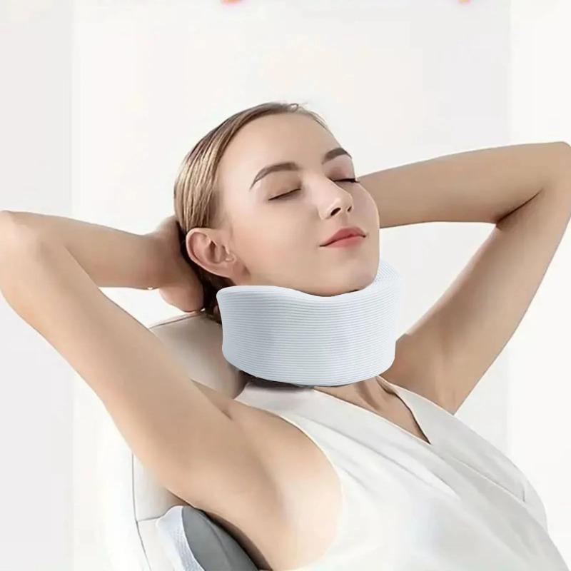 Durable And Safe Neck Brace Foam-Filled Cervical Support Traction Device Neck Stabilization & Pressure Relief Device Adjustable Neck Stabilizer