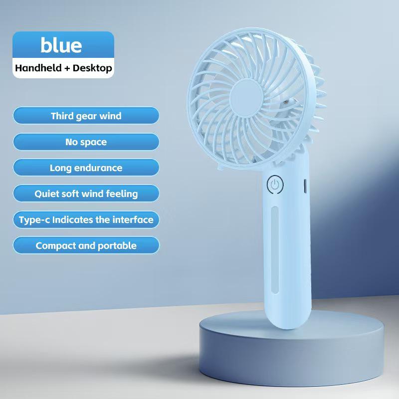 2025 Mini High-Speed USB Handheld Fan: Portable, Powerful Turbine Design.