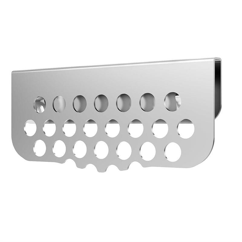 BBQ Tider Grilling Grease Gate Blocker For Griddle Accessory, Mesh Screen Bbq Cook Tool Food Goalie серебряный