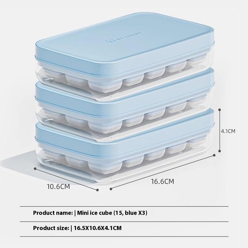 15 Mini Iskubs Silikon Iskubsform Iskubspress Bärbar Hem Iskubsartefakt Med Lock Hemishockey