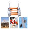Ladder Soft Rope Reusable Kids Adults Fast to Flame Resistant for Outdoor Engineering Residential
