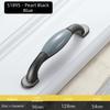 Zinc Alloy Cabinet Furniture Handle Blue Gray Cabinet Pulls Wardrob Handle  Cabinet Door Hardware