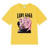 Heißer Verkauf Neues Album Lady Gaga Mayhem Hip Hop 100% Baumwolle T-Shirt Unisex Damen Kurzarm T-Shirts Sommer Unisex Übergröße Oberteile