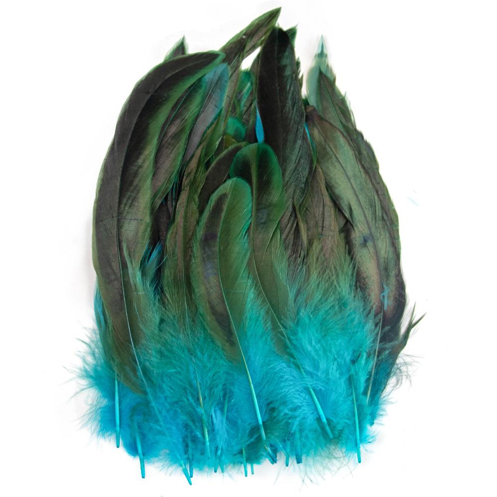 15-20CM Natürliche Fasanenfedern Basteln DIY Karnevalszubehör 50 STÜCKE/Los Hühnerfedern Handwerk Schmuckdekoration Federn