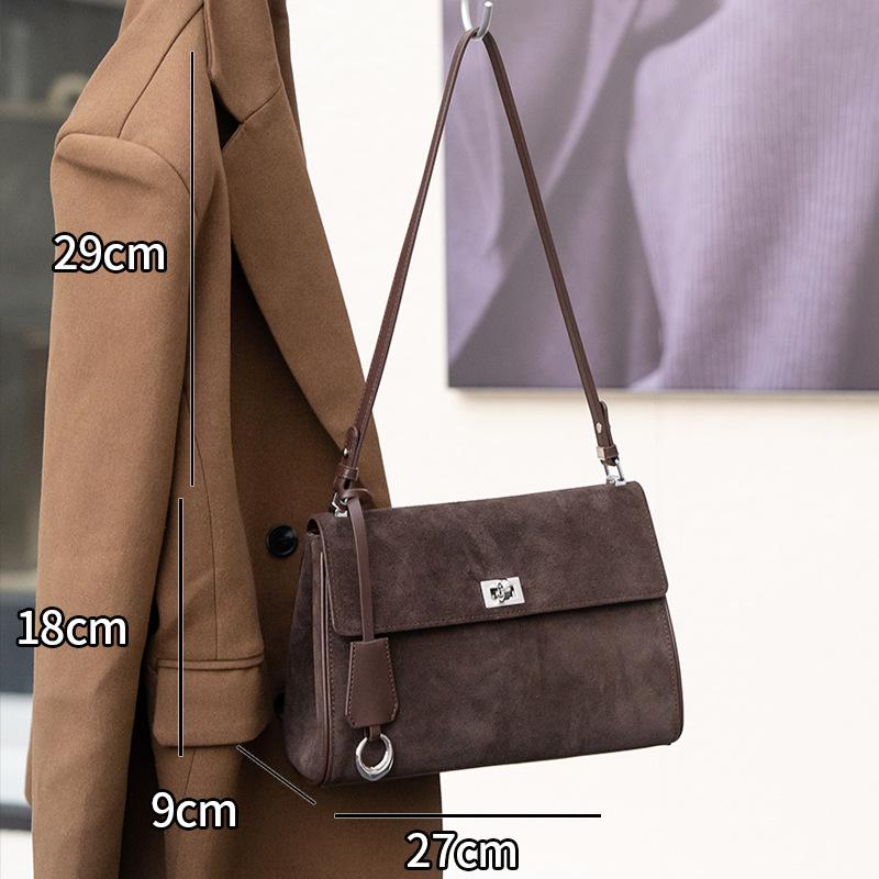 Luxurious Women's Single-shoulder Bag, Genuine Leather Women's Bag, Handbag, Crossbody Bag