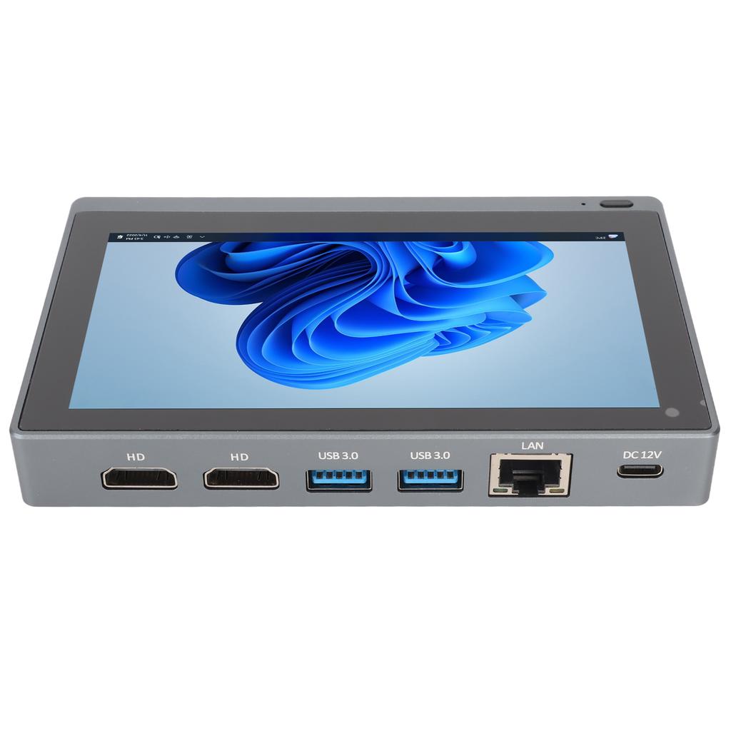 Windows 11 için 5,5 inç Dokunmatik Ekranlı Mini PC 8GB 128GB 2,4 GHz 5,0 GHz WiFi 6.0 Uzaktan Destek Mini Bilgisayar 100‑240V