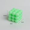 Rubik's Cube Style Scented Candle - High-End Home Decor & Photo Prop