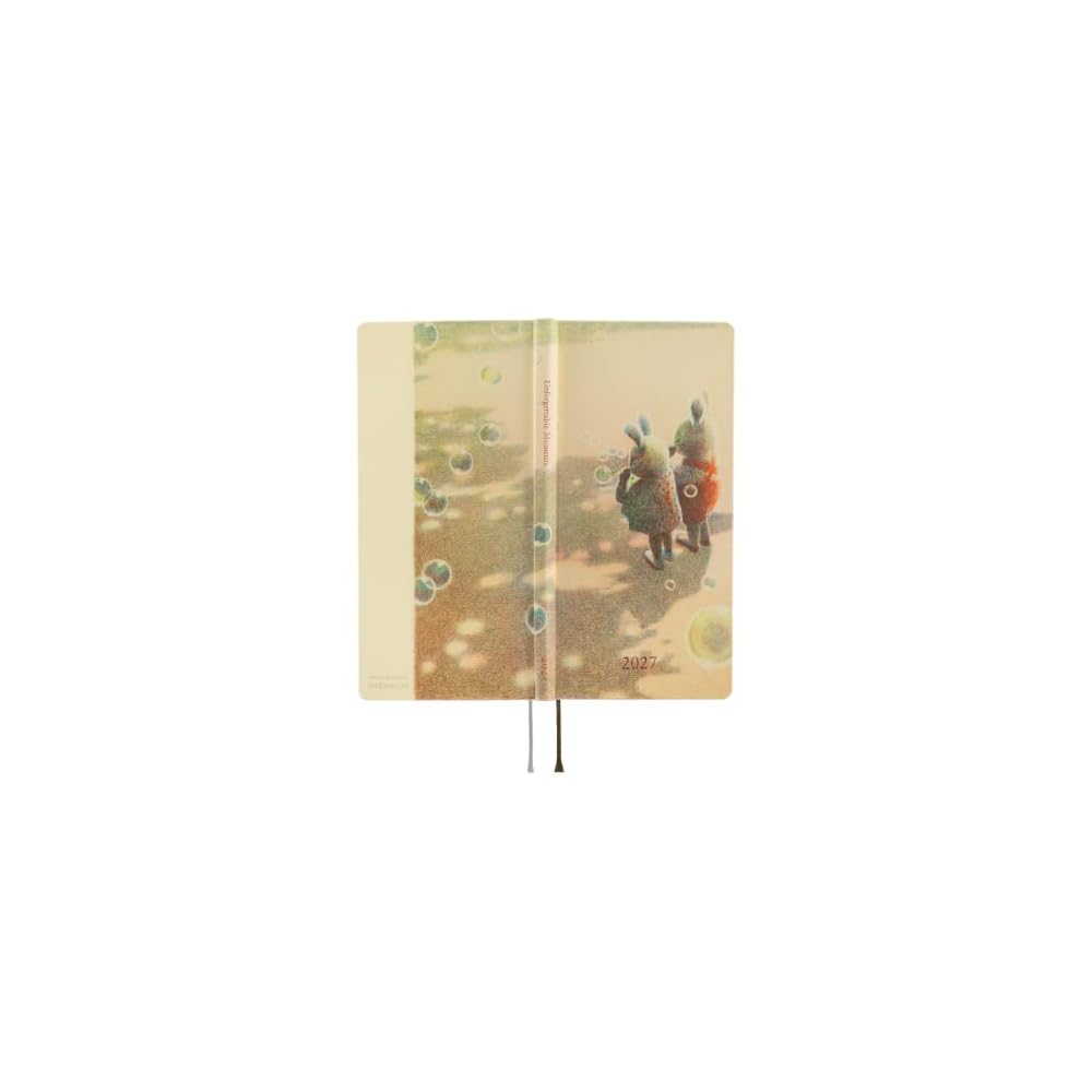 Hobonichi Techo 2027 weeks by Akiko Miyakoshi, "Once, in Spring," January start, weekly planner,