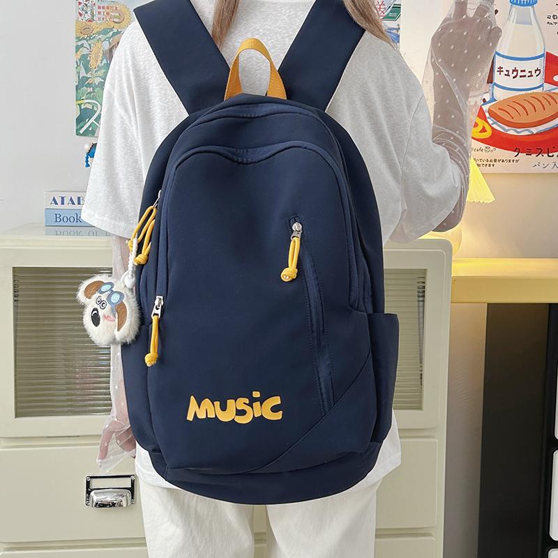Women's Backpack Lightweight Junior High School Student Schoolbag