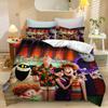Anime Movie Bedding Set, Boys' S Cartoon Comforter Cover Set, Microfiber Duvet Cover Quilt Cover for Children Kids Boys Girls