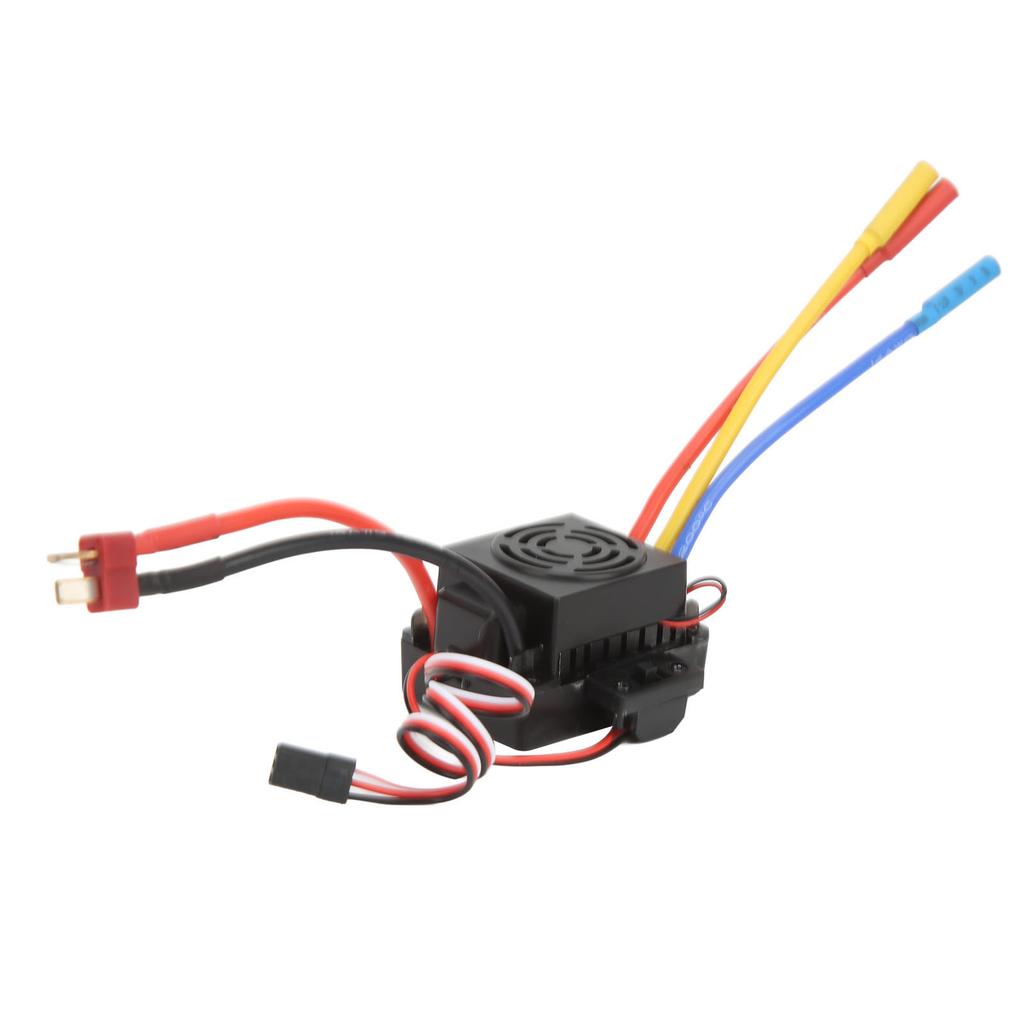 S3650 3900KV Waterproof Brushless Motor 60A Brushless ESC T Plug Male Motor Cooling Fan Set for 1/10 RC Car Upgrade Part