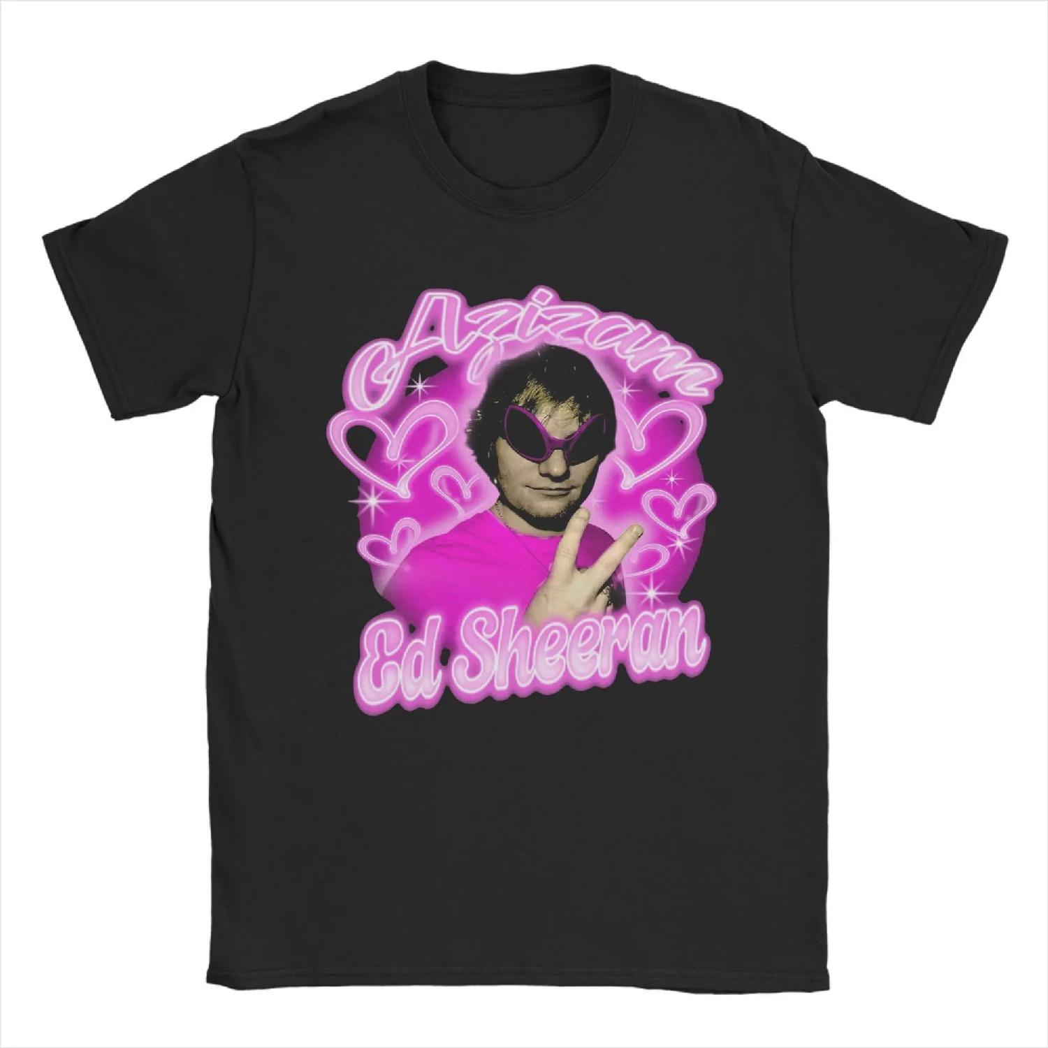

Azizam Ed Sheeran T-Shirts Men Funny 100% Cotton Tees Crew Neck Short Sleeve T Shirt Birthday Gift Clothing XXXXXL різнокольоровий