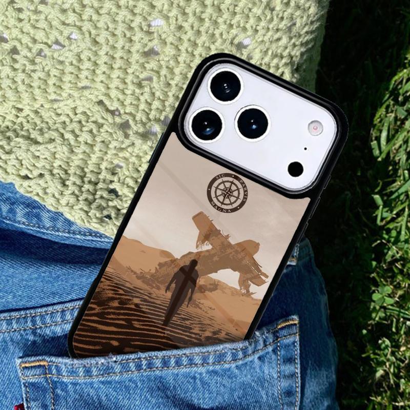 Sic Parvis Magna Uncharted Phone Case For iPhone 17 AIR 16 Pro Max 15 14 Pro 11 12 13 Shockproof Silicone Cover