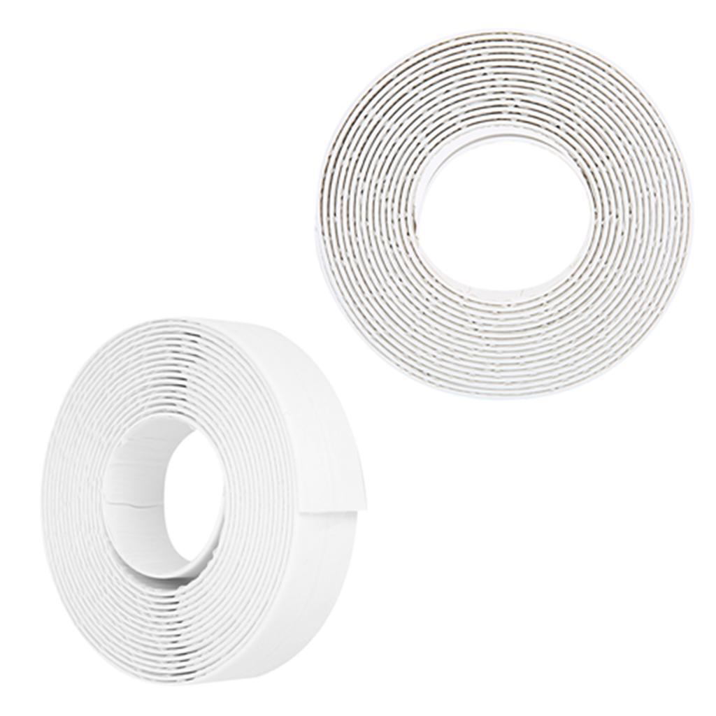 22mm White PE Kitchen Bathroom Gaps Waterproof Sealing Strip Stovetop Toilet Sticker Tape