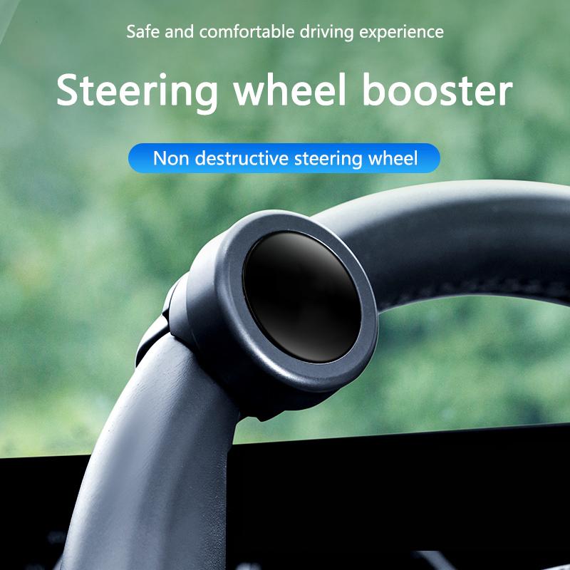 Car 360° Steering Wheel Spinner Knob Power Handle Ball Turning Helper Booster For Honda Odyssey CR-V Civic XR-V HR-V City Accord