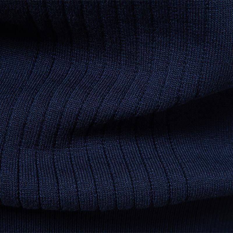Gant 2025 Autumn and Winter Embroidery New European Size Lapel Men's Sweater Polo Half Zipper High-quality Knitted Sweater Men's Clothing
