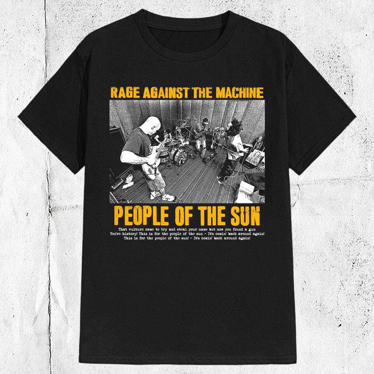 90s Rage Against The Machine Rap Metal Political Alternative Rock Band Music T shirt S