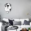 Rocking Tail Cat Hanging Clock Modern Children's Room Moving Tail Cat Clock Acrylic Mute Quartz Clock Acrylic Mirror Stickers