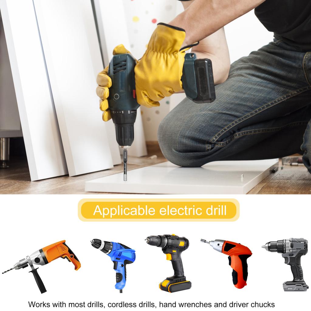 7/10/14pcs Heavy-Duty Diamond Drill Bit Set Vacuum Brazed Hex 6mm Diamete For Porcelain Granite Marble Tile Drilling Bits Set